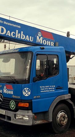 Firmenfahrzeug von Dachbau Mohr